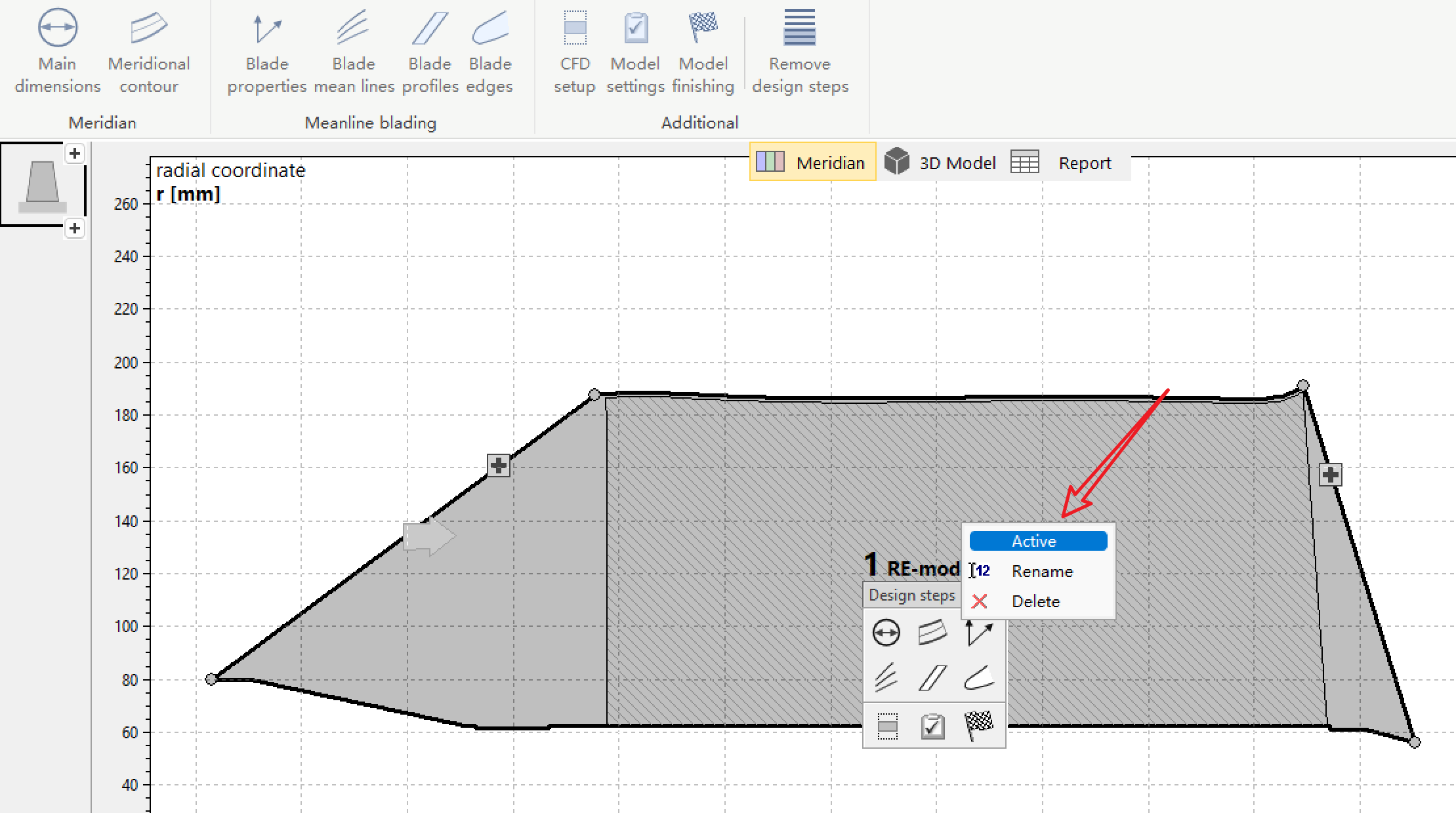 Cfturbo2022逆向设计诱导轮教程